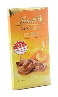 Lindt Czekolada Kayıslı Çikolata 100 gr