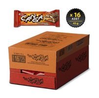Eti Canga Karamelli Yer Fıstıklı Çikolata 45 gr 16 Adet