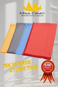 Missclean Mikrofiber Temizlik Bezi 4'lü
