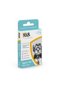 Ally Paws Spot-on Tüy Sağlığı İçin 1.5 ml 3 Adet Sıvı Köpek Vitamini