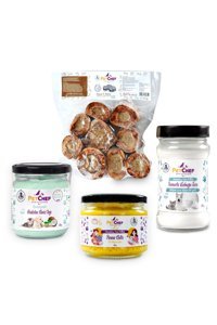 Petchef 1800 gr 4 Adet Sıvı - Mama - Toz Köpek Vitamini