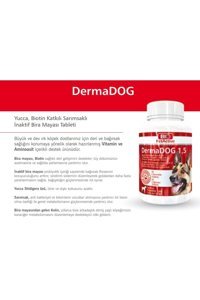 Bio Pet Active Dermadog Glucosamine B Vitaminli Eklem Tüy Sağlığı İçin 75 gr 50 Tablet Köpek Vitamini