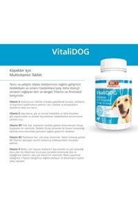 Bio Pet Active Vitalidog 75 gr 150 Tablet Köpek Vitamini