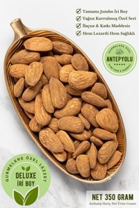 Antepyolu Organik Tane Kavrulmuş Badem İçi 350 gr