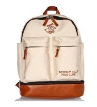 Beverly Hills Polo Club 23YBHCUCNT001 Canvas Bebek Sırt Çantası Bej