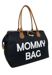 Stylo Mommy Bebek Kol Çantası Siyah-Beyaz
