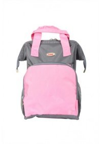 Kanz Bebek Sırt Çantası Gri-Pembe