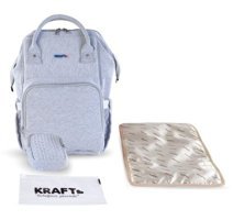 Kraft Ebony Bebek Sırt Çantası Gri