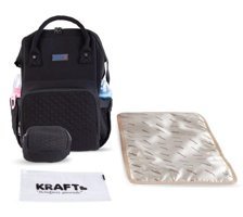Kraft Ebony Bebek Sırt Çantası Siyah