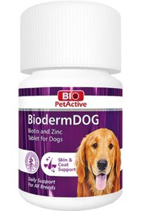 Bio Pet Active Biodermdog Tüy Sağlığı İçin 100 gr 75 Tablet Köpek Vitamini