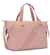 Kipling Art M Baby Alt Değiştirme Şilteli Biberon ve Emzik Tutuculu Bebek Omuz Çantası Tender Rose