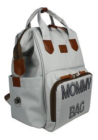 Stylo Doce Mommy Bebek Sırt Çantası Kül Gri