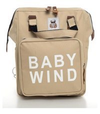 Jardin Baby Wind Anne Bebek Sırt Çantası Biberon Termos Gözlü Krem