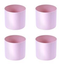 Minia Bahçe Trend 4 Adet Saksı Pembe