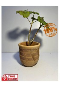 Arwen Store El Yapımı Toprak Motifli Saksı