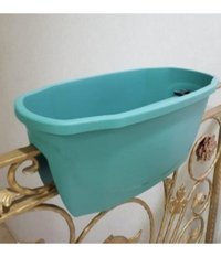 Asenya Plastik 15.5 lt Saksı Yeşil