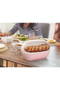 Arvale Kapaklı Beyaz Ekmek Kutusu