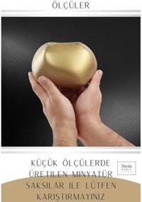 Evene Büyük Boy 3 Adet Spiral Oval Model Saksı Altın