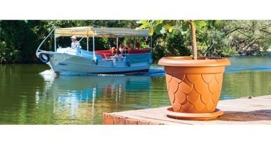 Fidansepetim Damla 25 lt Saksı Yeşil