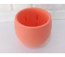 Asenya 0.55 lt 5 Adet Saksı Turuncu