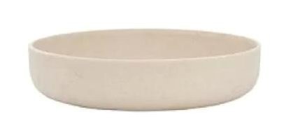 Greenmall Eaw Low S Natural Saksı White