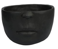 Vitale Face Saksı Siyah