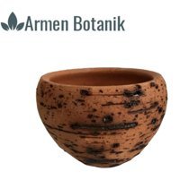 Armen Botanik Antik Görünümlü Eskitme Toprak Saksı