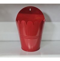 Feronya Metal Duvar Panosu Çiçeklik Kırmızı