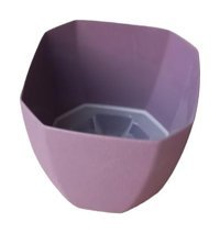 Bahat Plastik Kare 5.3 lt Saksı Mor