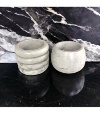 Cococraft Beton ve Organizer Mermer Desenli Saksı