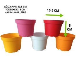 Tuğel Flowers 28 Adet 0.44 lt Saksı