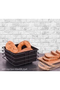 Lilya Home Siyah Ekmek Kutusu