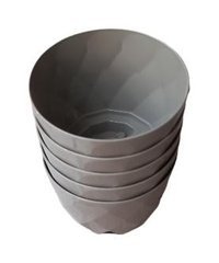 Bahat Plastik Küçük 0.65 lt Saksı Kahverengi