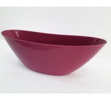 Asenya Plastik 2 Adet 7.5 lt Kayık Saksı Vişne