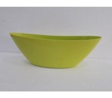 Asenya Plastik 2 Adet Renkli Kayık 3.2 lt Saksı Fıstık Yeşili