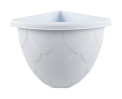 Hiper Damla Duvar 3.4 lt Saksı Beyaz