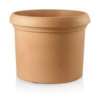 Greenmall Cilindro Vicenza Polietilen Terracota Saksı