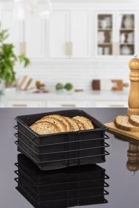 Okyanus Home Siyah Ekmek Kutusu