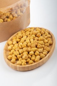 Ct Kuruyemiş Denizli Kavrulmuş Tuzlu Çıtır Beyaz Leblebi 500 gr