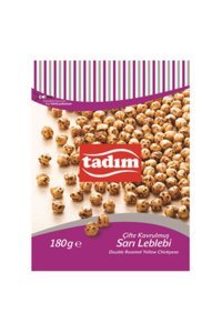 Tadım Denizli Çifte Kavrulmuş Tuzsuz Çıtır Sarı Leblebi 5 x 180 gr