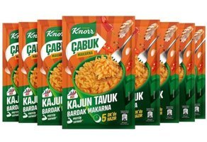 Knorr Çabuk Bardak Kajun Tavuklu Makarna 8x48 gr