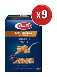 Barilla İntegrale Tam Buğday Unlu Penne Kalem Makarna 9x400 gr