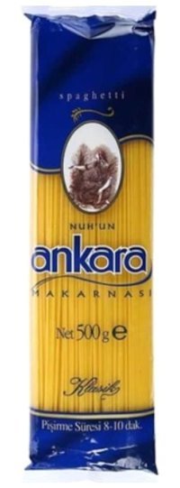 Nuh'un Ankara Spaghetti Makarna 5x500 gr