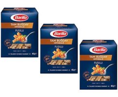 Barilla Tam Buğday Unlu Burgu Makarna 3x400 gr
