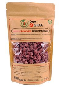 Devrekani Deva Gıda Kırmızı Pancarlı Siyez Unlu Siyez Unlu Burgu Makarna 300 gr