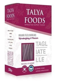 Talya Foods Filizlenmiş Karabuğdaylı Mor Havuçlu Tagliatelle Makarna 200 gr