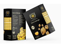 Mantarela Altın İstiridye Mantarlı Deniz Kabuğu Makarna 300 gr