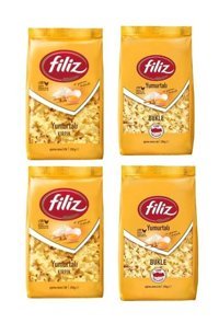 Filiz Yumurtalı Bukle Kırpık Makarna 2x350 gr