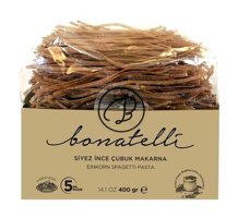 Bonatelli Siyez Unlu İnce Uzun Makarna 400 gr