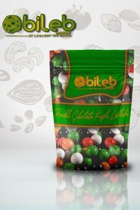 Bileb Serinhisar Denizli Kavrulmuş Tuzsuz Çikolatalı Beyaz Leblebi 1 kg